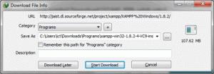 Cara Download Xampp